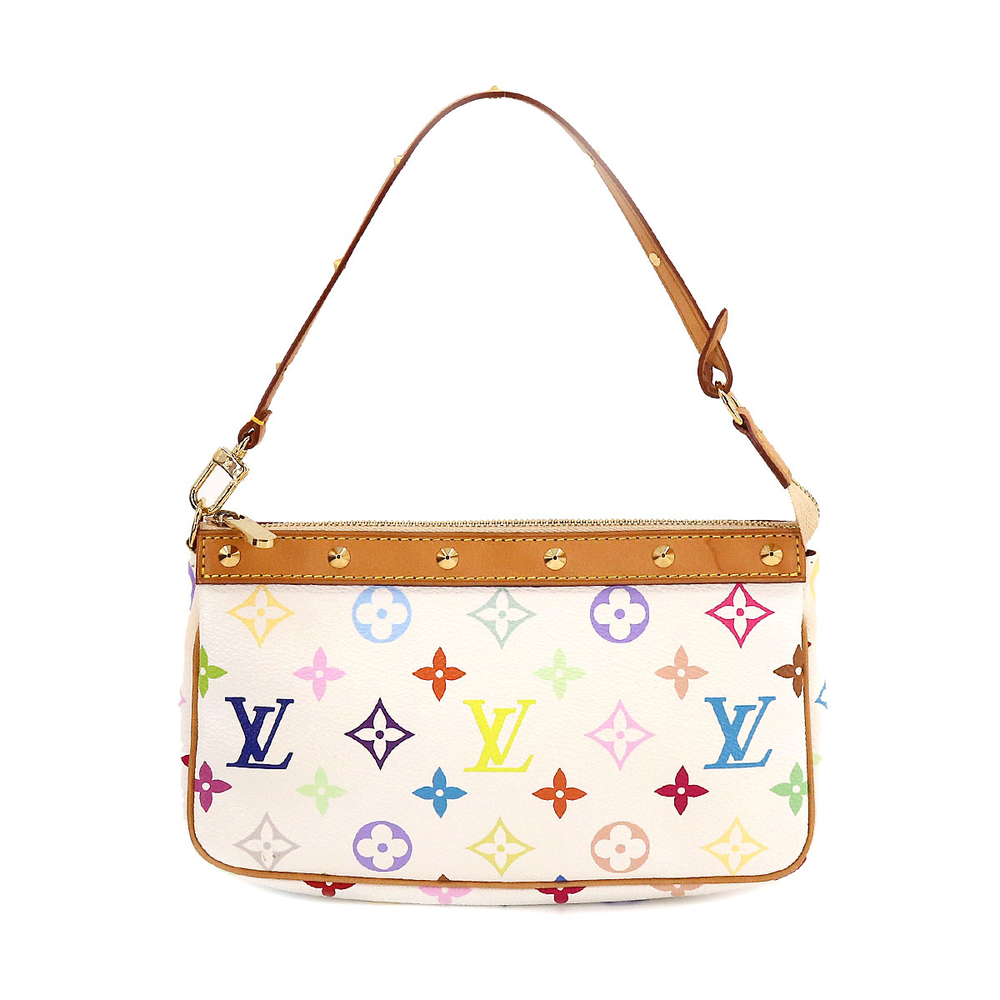 Louis Vuitton Monogram Multicolor Pochette Accessoires Hand Bag Bron